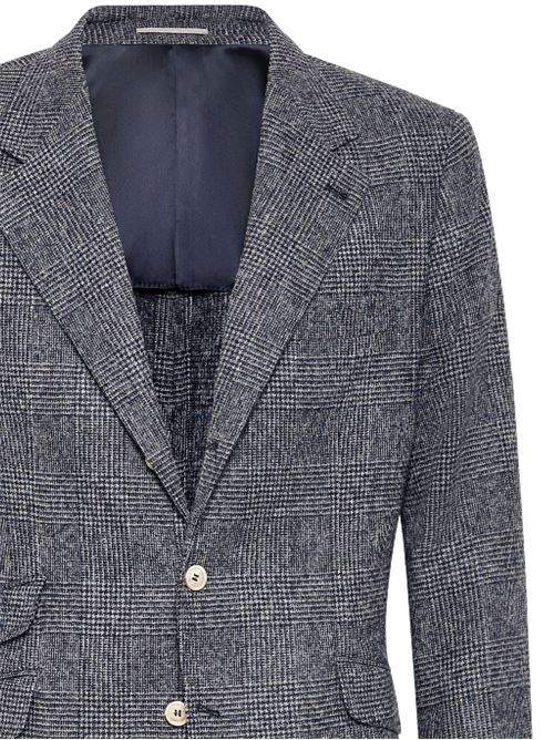 Navy blue/white blazer Brunello Cucinelli | MY4597BWDC037